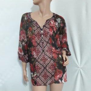 ND New Direction Curvy Women Blouse Plus Size 1X